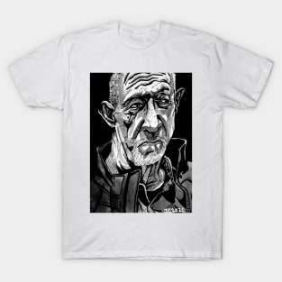 Mike Ehrmantraut "No Half Measures" portrait (original) T-Shirt